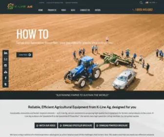 K-Lineag.com(K-Line Ag USA) Screenshot