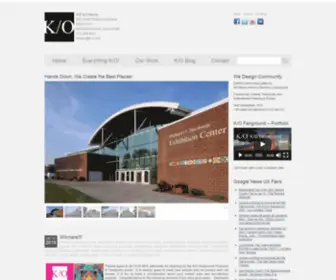 K-O.com(We are a full service design firm) Screenshot