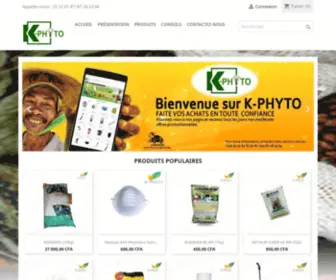 K-PHyto.ci(BOUTIQUE PHYTOSANITAIRES EN LIGNE) Screenshot