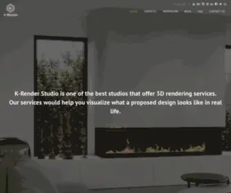 K-Render.com(The Best 3D Rendering Studio) Screenshot