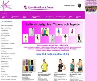 K-Skate.se(Sportbutiken Linnea butik i Göteborg och webbshop för konståkning) Screenshot