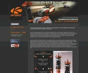 K-Sport-Germany.com(K-Sport Germany) Screenshot