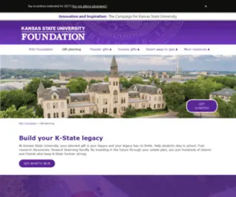 K-Statelegacy.org(Charitable Giving) Screenshot