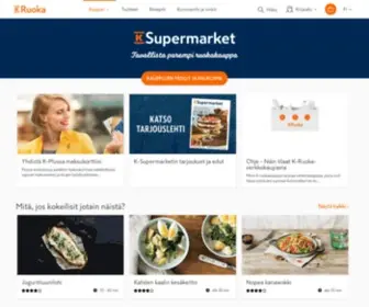 K-Supermarket.fi(Tavallista parempi ruokakauppa) Screenshot