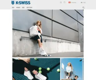 K-Swiss.com.hk(K-Swiss HK Official Site) Screenshot