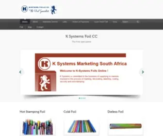 K-SYstems.co.za(K systems) Screenshot