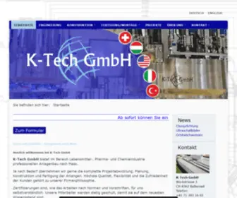 K-Tech-GMBH.ch(Anlagenbau) Screenshot