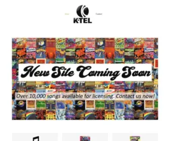 K-Tel.com(K-tel International) Screenshot