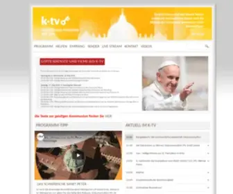 K-TV.org(K-TV Katholisches Fernsehen) Screenshot
