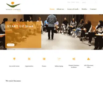 K-W4W.org(Kosovo Women for Women) Screenshot