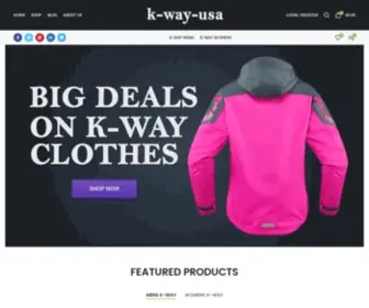 K-Way-USA.com(UnderConstruction) Screenshot