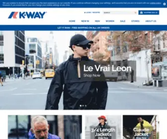 K-Way.co.uk(Spring Sale) Screenshot
