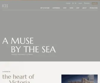 K11Musea.com(K11 MUSEA) Screenshot