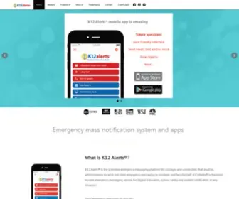 K12Alerts.com(Emergency Notification System) Screenshot