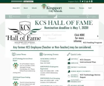 K12K.com(Kingsport City Schools (KCS)) Screenshot