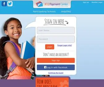 K12Paymentcenter.com(Online School Payments for K) Screenshot