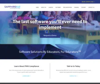 K12SYstem.com(Software Solutions By Educators) Screenshot