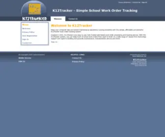 K12Tracker.com(Online School Work Order System) Screenshot