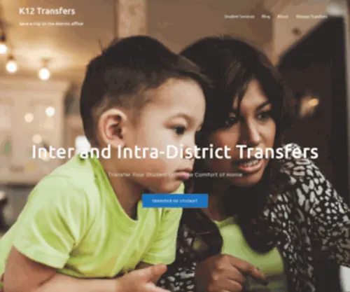 K12Transfers.com(Save a trip to the district office) Screenshot