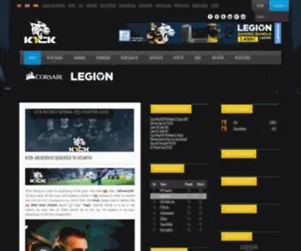 K1CK.com(K1CK Esports Club) Screenshot