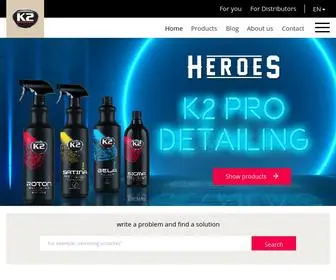 K2-Global.com(K2 Car Care Products) Screenshot