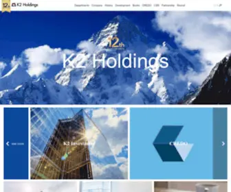 K2-Holdings.com(K2 Holdings) Screenshot