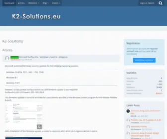 K2-Solutions.eu(Solutions) Screenshot