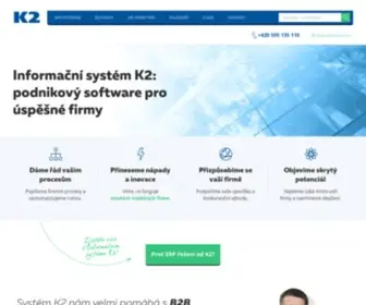 K2.cz(Informační systém K2) Screenshot