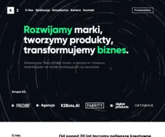 K2.pl(Największa interaktywna agencja w Polsce) Screenshot