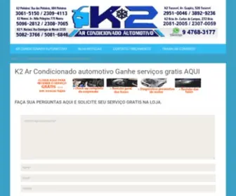 K2Arcondicionado.com.br(Ar Condicionado Automotivo) Screenshot