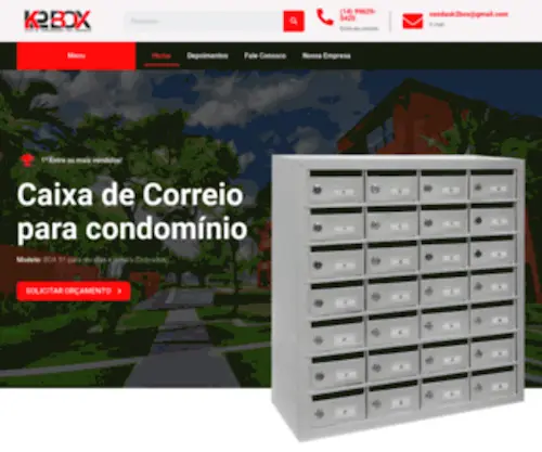 K2Box.com.br(Caixas) Screenshot