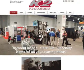 K2Diamond.com(Diamond Blades) Screenshot