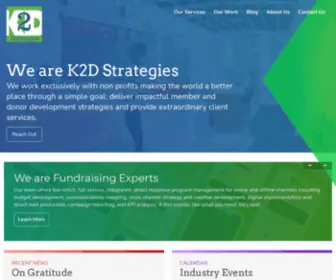 K2DStrategies.com(Nonprofit Fundraising & Consulting) Screenshot