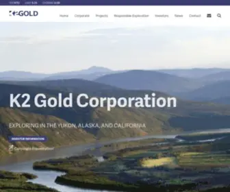 K2Gold.com(K2 Gold Corp) Screenshot