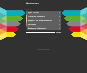 K2Intelligence.co(K2intelligence) Screenshot