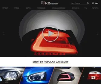 K2Motor.com(Car Accessories) Screenshot