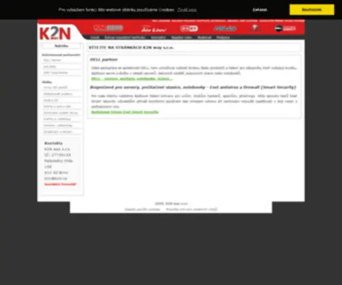 K2N.cz(K2N way) Screenshot