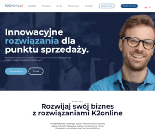 K2Online.pl(Innowacyjne rozwiązania dla handlu) Screenshot