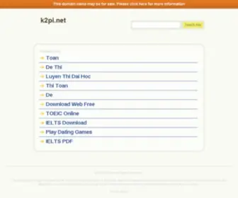 K2PI.net(DIỄN) Screenshot