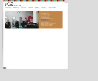 K2Salonandspa.com(Hair salon) Screenshot