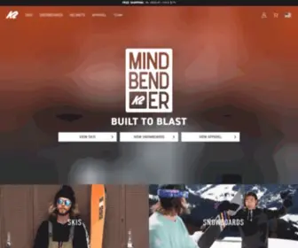 K2Skis.com(K2 Skis and K2 Snowboarding) Screenshot