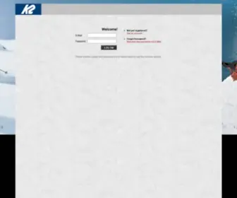 K2Sportsb2B.com(K2 Webshop) Screenshot