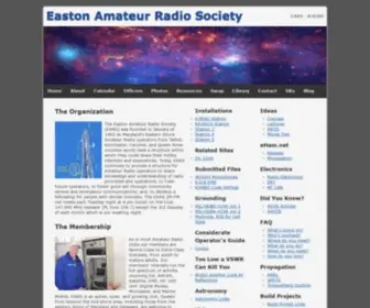 K3EMD.com(Easton Amateur Radio Society) Screenshot