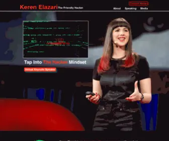 K3R3N3.com(Keren Elazari) Screenshot