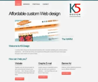 K5-Design.com(Affordable web design) Screenshot