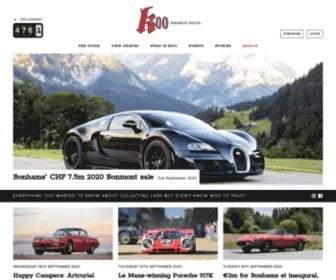K500.com(K500 Classic Cars Index) Screenshot