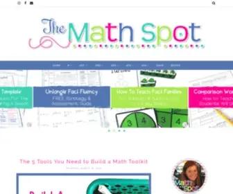 K5Mathspot.com(The Math Spot) Screenshot