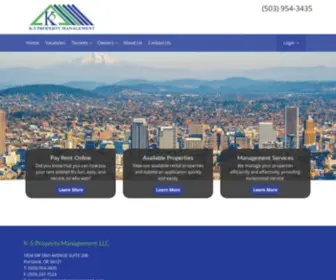 K5Propertymanagement.com(K-5 Property Management) Screenshot