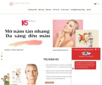 K5Skincare.vn(Kem Trị Nám K5) Screenshot