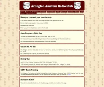 K5SLD.com(Arlington Amateur Radio Club) Screenshot